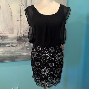 Candies Black Dress, Small